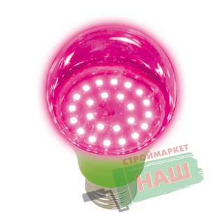 LED-A60-8W/SPSB/E27/CL PLP30GR лампа светодиод.для растений