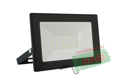 Ultraflash LFL-1001  C02 черный (LED SMD прожектор, 10 Вт, 230В, 6500К)