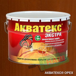 АКВАТЕКС - ЭКСТРА  ОРЕХ 10 Л "РОГНЕДА"