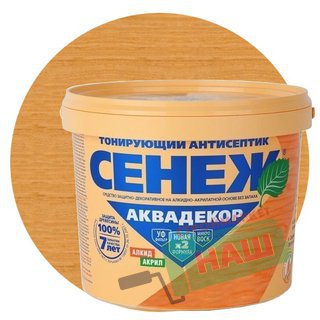 Х2-112(дуб)-0.9кг-СЕНЕЖ АКВАДЕКОР