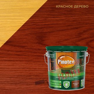 PINOTEX CLASSIC NW антисептик, красное дерево (2,7л)