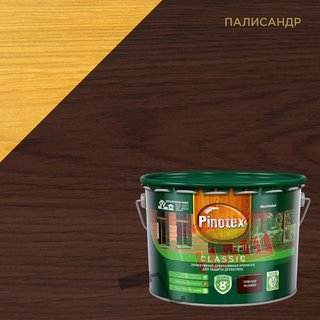 PINOTEX CLASSIC NW антисептик, палисандр (9л)