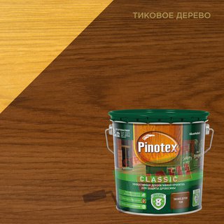 PINOTEX CLASSIC NW антисептик, тиковое дерево (2,7л)