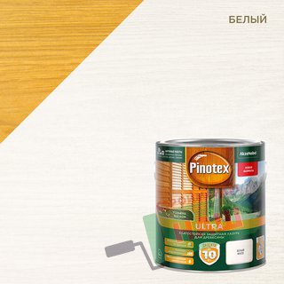 PINOTEX ULTRA NW антисептик, тиксотропный ,УФ защита, белый (2,7 л)