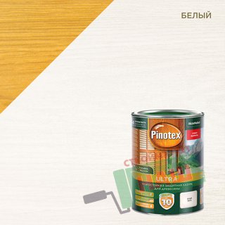 PINOTEX ULTRA NW антисептик, тиксотропный ,УФ защита, белый (1л)