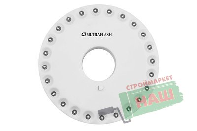 Ultraflash LED6254 (светильник, 4XR6,  24LED,  застежка, пластик, блистер)