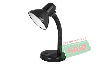 Ultraflash UF-301 С02 черный (Светильник настольный,230V 60W)