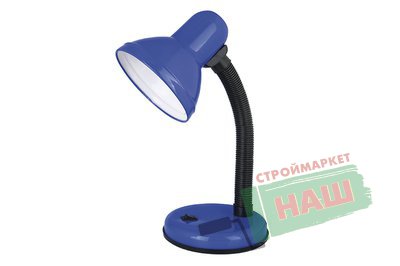 Ultraflash UF-301 С06 синий (Светильник настольный,230V 60W)