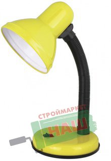 Ultraflash UF-301 С07 желтый (Светильник настольный,230V 60W)